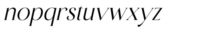 Belaine Italic Font LOWERCASE