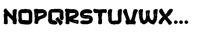 Belank Qicha Brush Font UPPERCASE