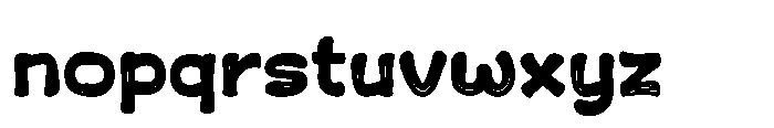 Belank Qicha Brush Font LOWERCASE