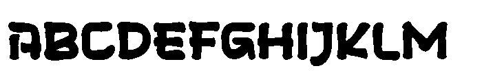 Belank Qicha Regular Font UPPERCASE