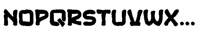 Belank Qicha Regular Font UPPERCASE