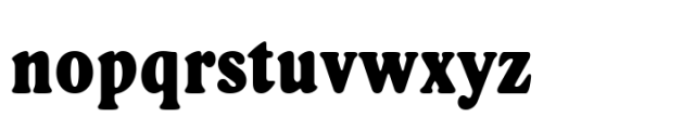 Belarin Black Font LOWERCASE