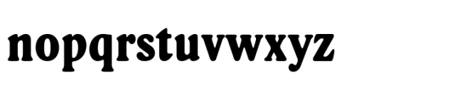 Belarin Extra Bold Font LOWERCASE