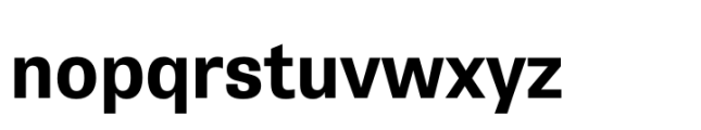 Belarius Sans Bold Font LOWERCASE