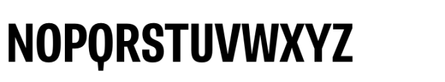 Belarius Sans Narrow Bold Font UPPERCASE