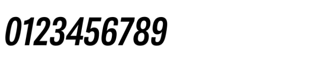 Belarius Sans Narrow Semibold Oblique Font OTHER CHARS