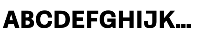 Belarius Sans Wide Extrabold Font UPPERCASE