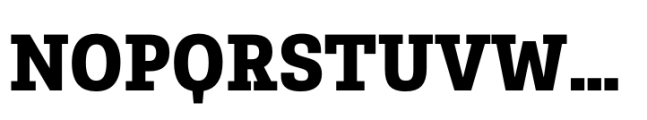 Belarius Serif Extrabold Font UPPERCASE