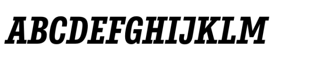 Belarius Serif Narrow Bold Oblique Font UPPERCASE