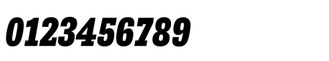 Belarius Serif Narrow Extrabold Oblique Font OTHER CHARS