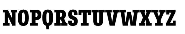 Belarius Serif Narrow Extrabold Font UPPERCASE