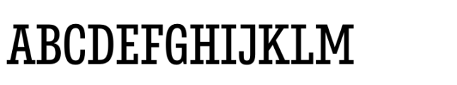 Belarius Serif Narrow Regular Font UPPERCASE