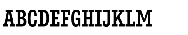 Belarius Serif Narrow Semibold Font UPPERCASE