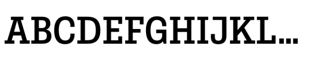 Belarius Serif Semibold Font UPPERCASE