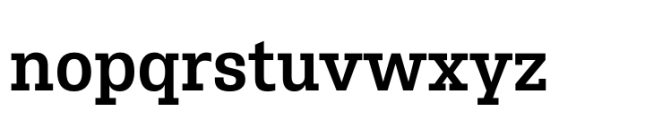 Belarius Serif Semibold Font LOWERCASE