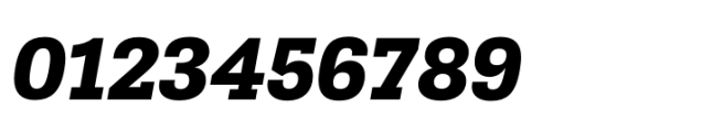 Belarius Serif Wide Extrabold Oblique Font OTHER CHARS