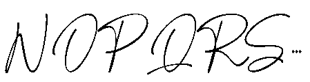 Belathine Signature Font UPPERCASE
