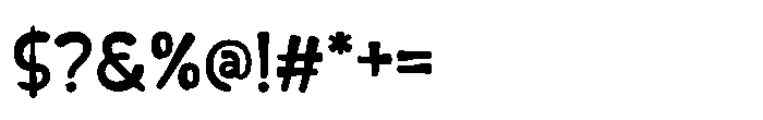 Belayo Regular Font OTHER CHARS
