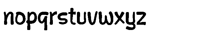 Belayo Regular Font LOWERCASE