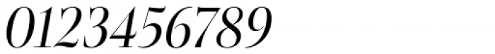 Belda Didone Condensed Regular Italic Font OTHER CHARS