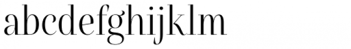 Belda Didone Condensed Thin Font LOWERCASE