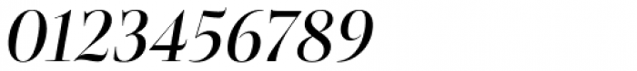 Belda Didone Norm Medium Italic Font OTHER CHARS