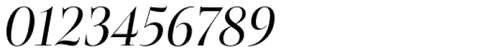 Belda Didone Norm Regular Italic Font OTHER CHARS