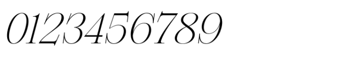 Beldaron Italic Font OTHER CHARS