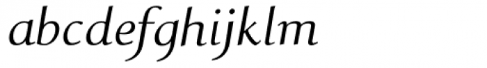 Belen Italic Font LOWERCASE