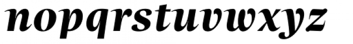 Beletria Large Bold Italic Font LOWERCASE