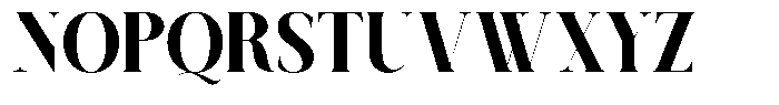 Belgina Font UPPERCASE