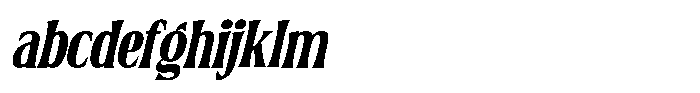 Belgino Obelique FONT