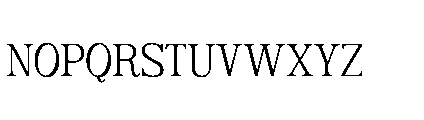 Belgion Regular Font UPPERCASE
