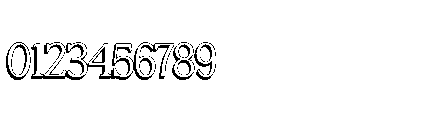 Belgion Shadow Font OTHER CHARS