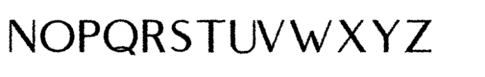 Belgium Rough Regular Font UPPERCASE