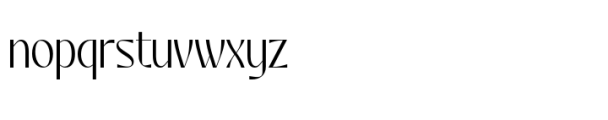 Belgot Thin Font LOWERCASE