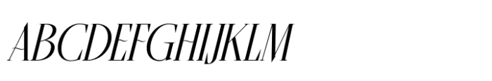 Belhinco Italic Font UPPERCASE