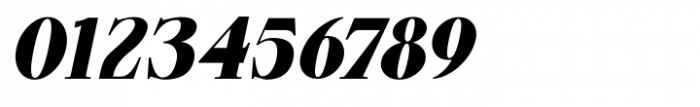 Beliber Black Oblique Font OTHER CHARS