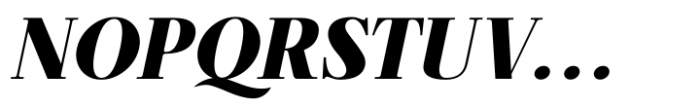 Beliber Black Oblique Font UPPERCASE