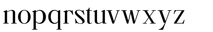 Beliber Regular Font LOWERCASE