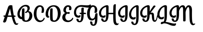 Believe Infinity Font UPPERCASE