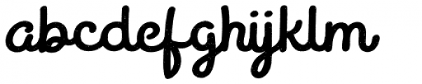 Believer Rough Font LOWERCASE
