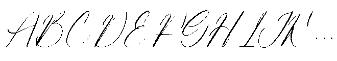 Belinda Tsakila Regular Font UPPERCASE