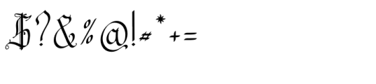 Belingal Regular Font OTHER CHARS