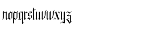 Belingal Regular Font LOWERCASE