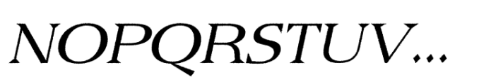 Belinzie Rough Italic Font UPPERCASE