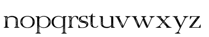 Belinzie Stamp Regular Font LOWERCASE