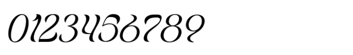 Belisda Italic Font OTHER CHARS
