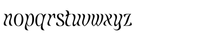 Belisda Regular Font LOWERCASE