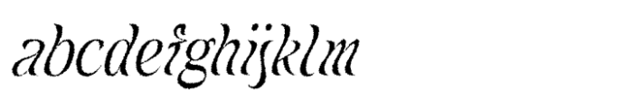 Belisda Rough Italic FONT